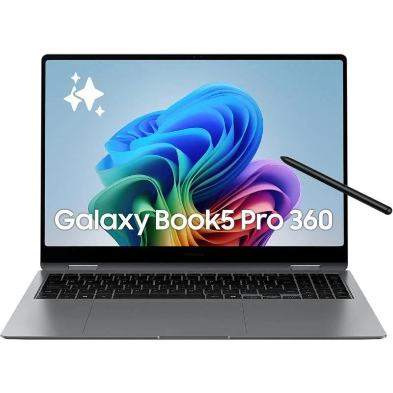 Portátil Samsung Galaxy Book5 Pro 360 Dynamic AMOLED 2X Intel Core Ultra 7 258V/32GB/1TB 16"