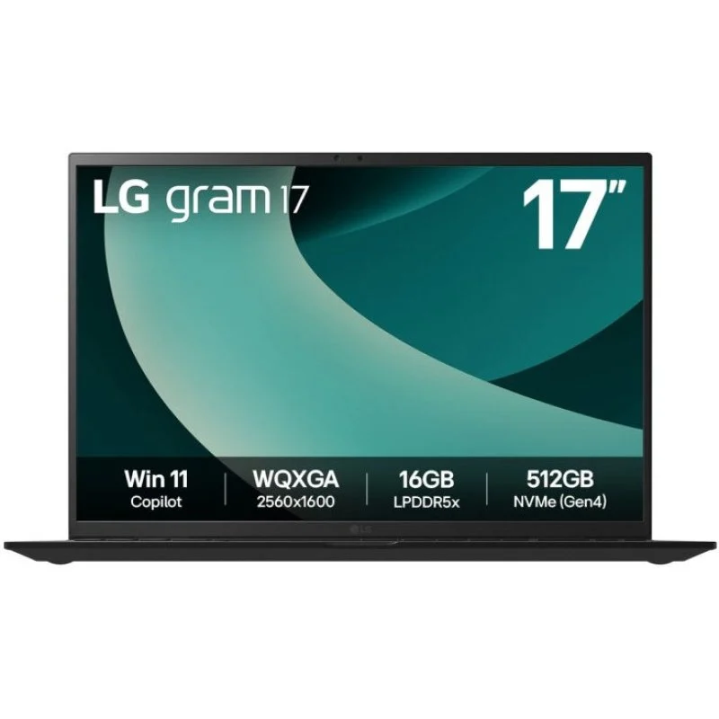 Portátil LG Gram 17Z90T 17" Intel Core Ultra 7 255H 32GB 1TB Windows 11 Negro