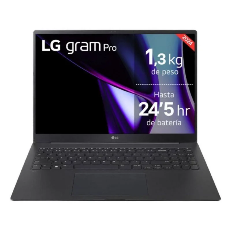Portátil LG Gram Pro 16Z90SP 16" Intel Core Ultra 7 155H 32GB 1TB Negro