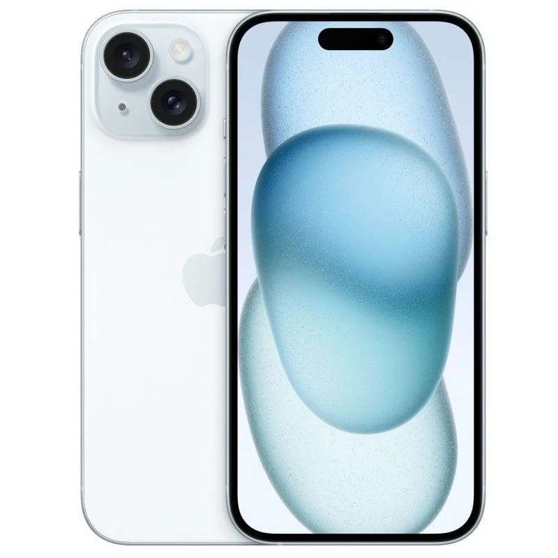 Smartphone Apple iPhone 15 6GB 256GB 5G 6.1" Azul Claro