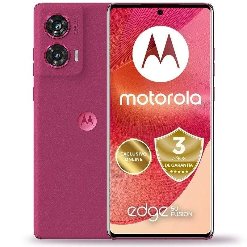 Smartphone Motorola Edge 50 Fusion 12GB 256GB 5G 6.7" Fucsia