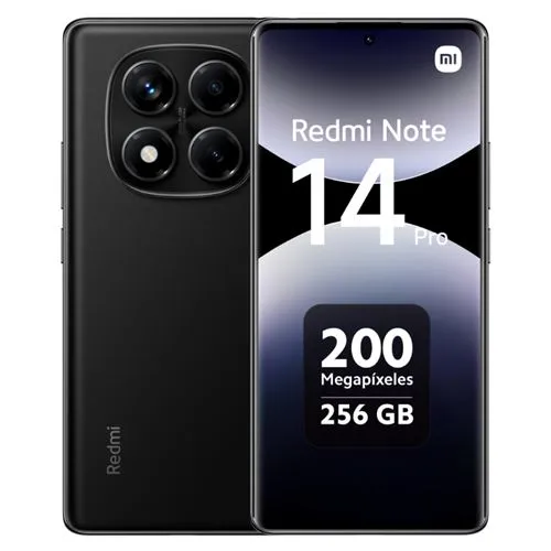 Smartphone Xiaomi REDMI Note 14 Pro 8GB 256GB 4G 6.67" en 2 Colores