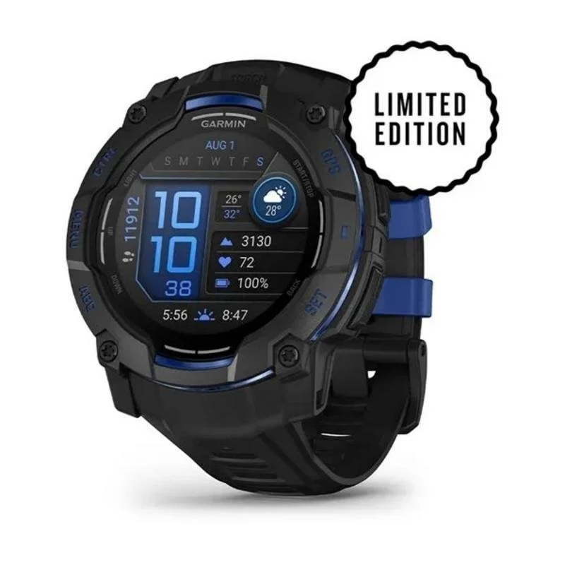 Smartwatch Garmin Instinct 3 50mm Negro Azul