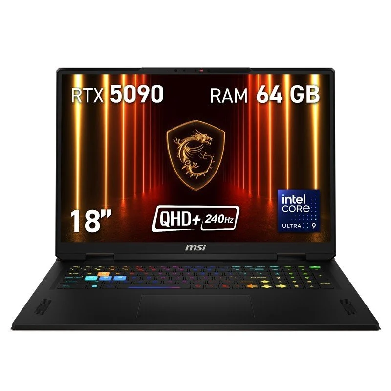 Portátil MSI Vector 18 HX AI A2XWJG-1000ES Intel Core Ultra 9 275HX 64GB 1TB SSD 18" Gris