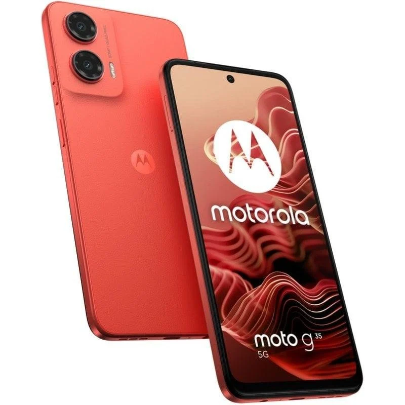 Smartphone Motorola Moto G35 8GB 256GB 5G 6.72" Rojo Oscuro