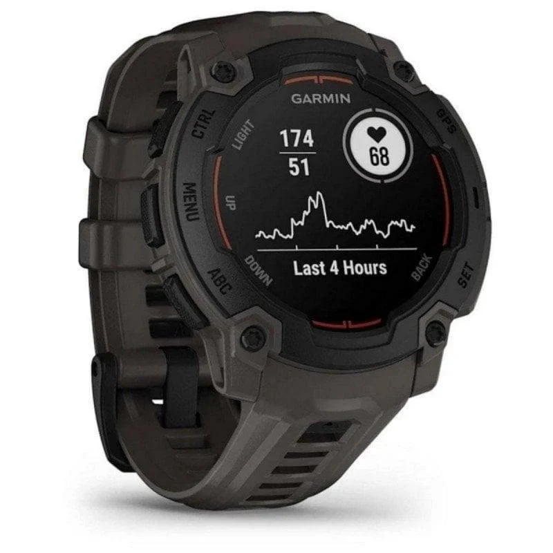 Smartwatch Garmin Instinct E GPS 45mm con Pulsioxímetro Resistente al Agua Negro