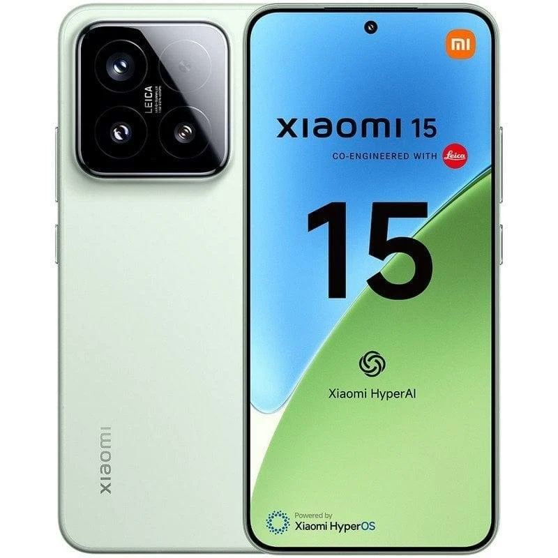 Smartphone Xiaomi 15 12GB 256GB 5G 6.36" Verde Claro