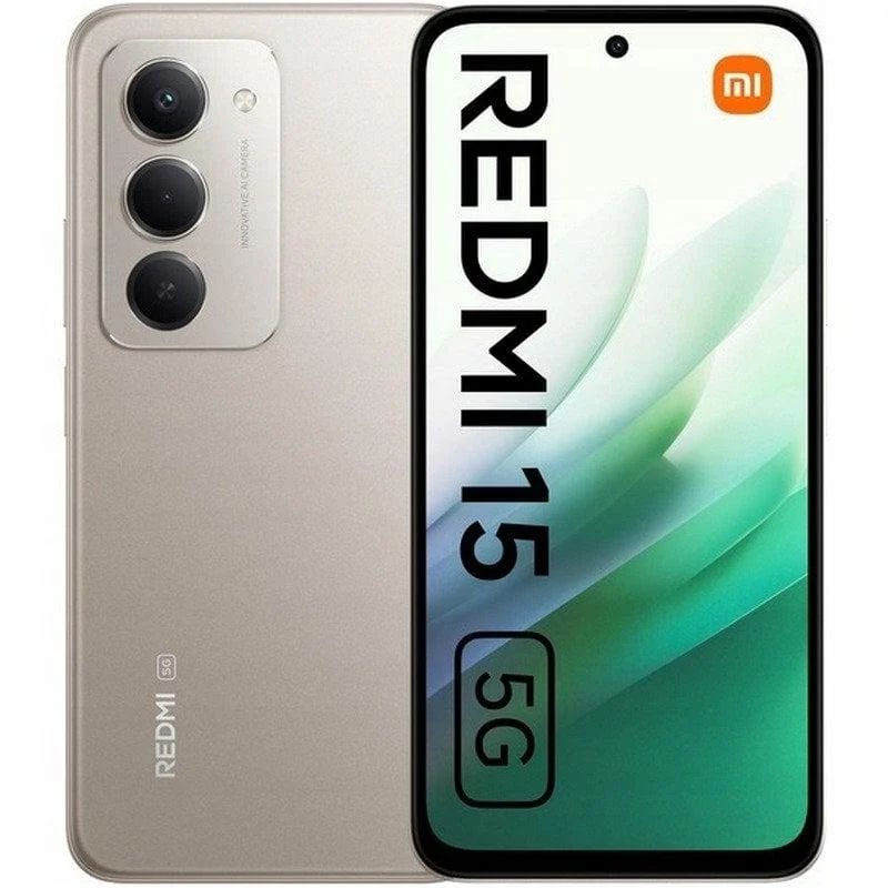 Smartphone Xiaomi REDMI 15 4GB 128GB 5G 6.9" en 2 Colores