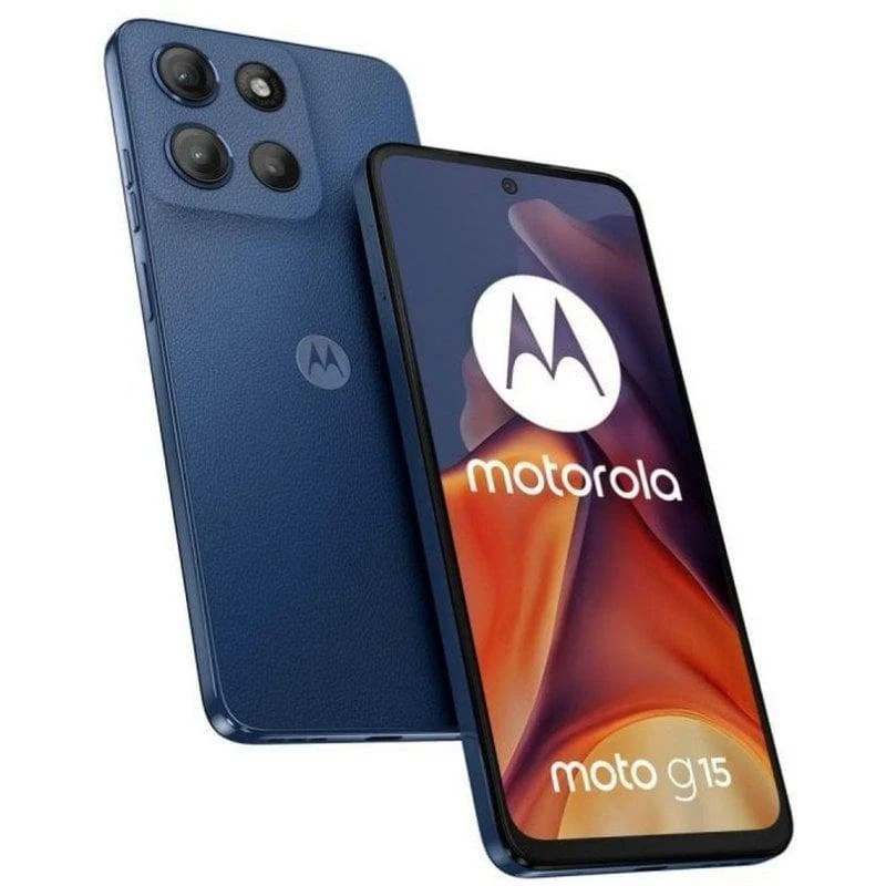 Smartphone Motorola Moto G15 8GB 128GB 4G 6.72" Azul Oscuro - Imagen 3
