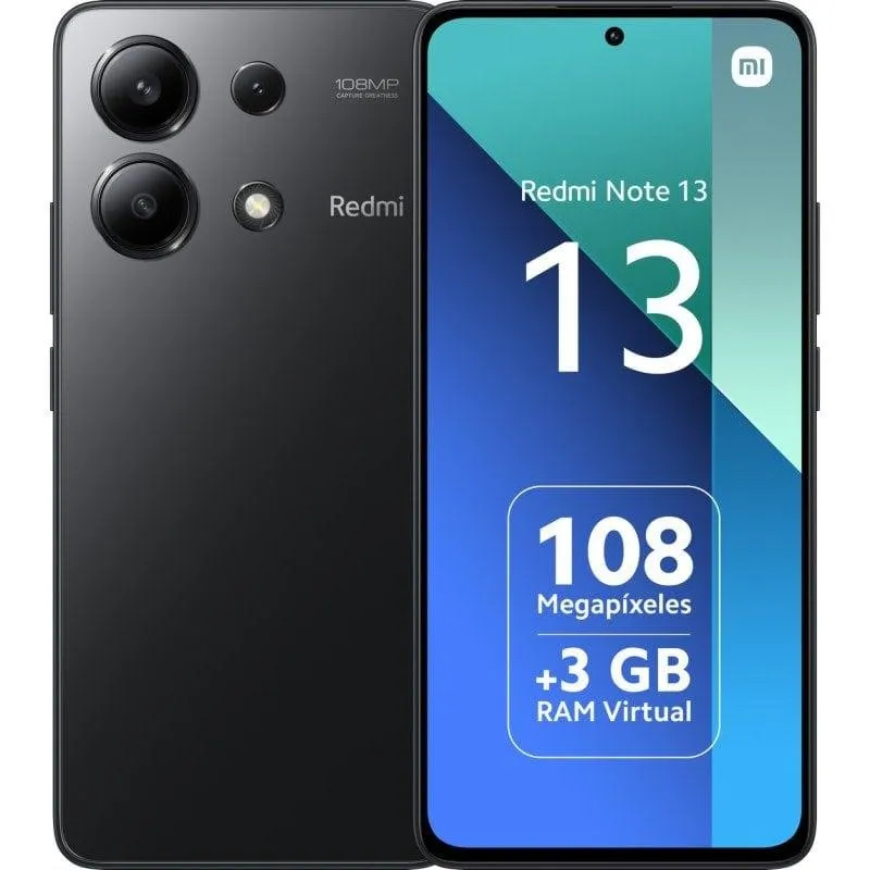 Smartphone Xiaomi REDMI Note 13 6GB 128GB 4G 6.67" en 2 Colores - Imagen 2