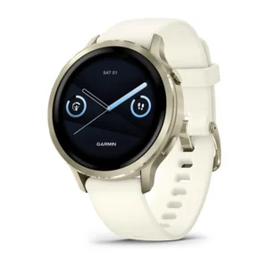Smartwatch Garmin Venu 4  con Pulsómetro Resistente al Agua Blanco