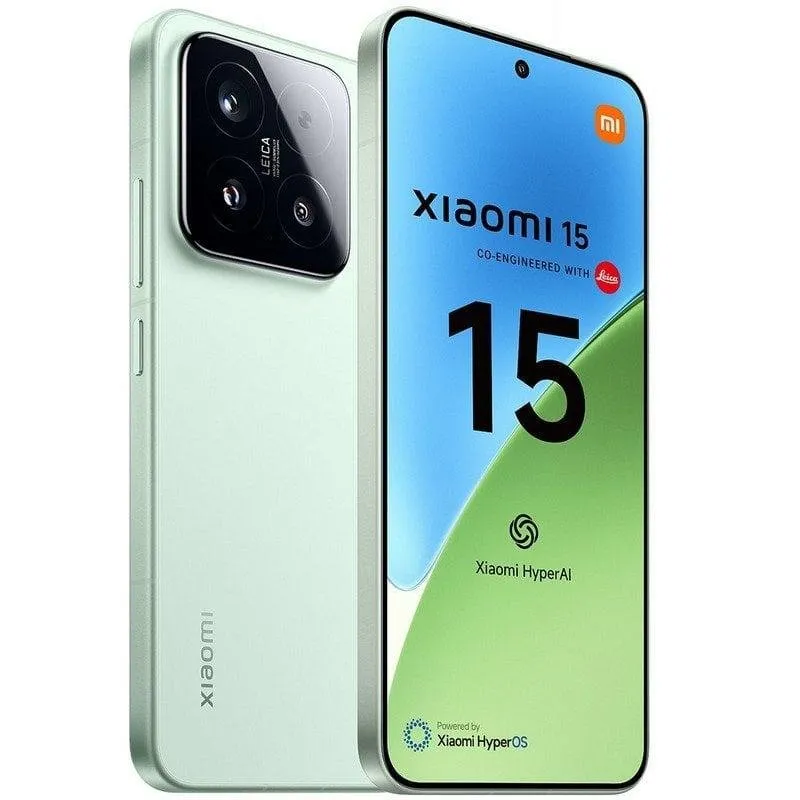 Smartphone Xiaomi 15 12GB 256GB 5G 6.36" Verde Claro - Imagen 2