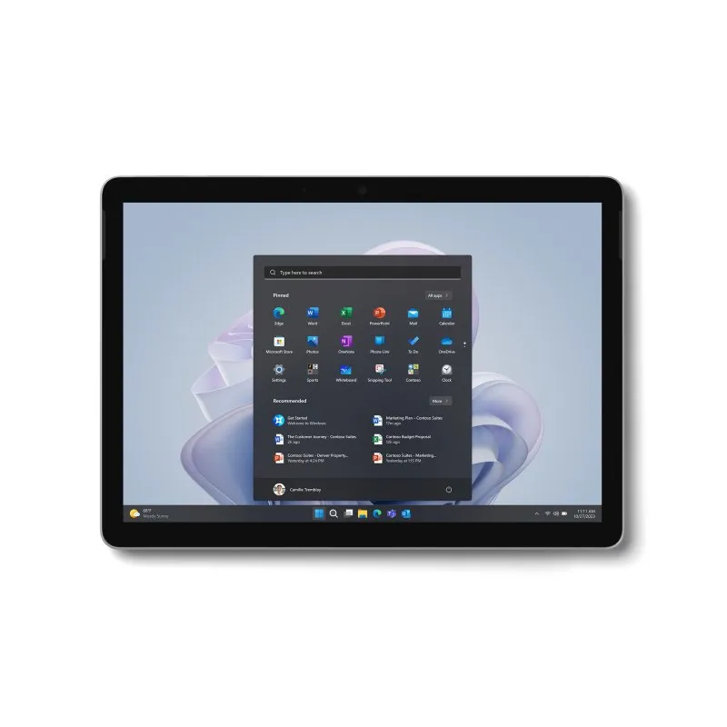Portátil Microsoft Surface Go 4 Intel N200 8GB 64GB SSD 10.5" Plata