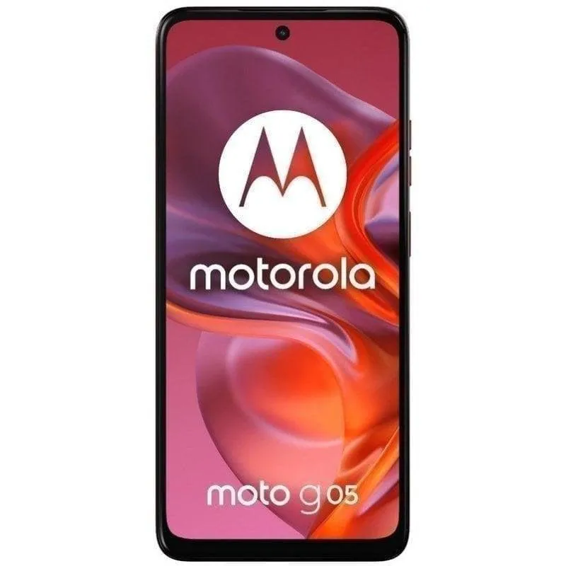 Smartphone Motorola Moto G05 4GB 256GB 4G 6.67" Rojo Oscuro - Imagen 2