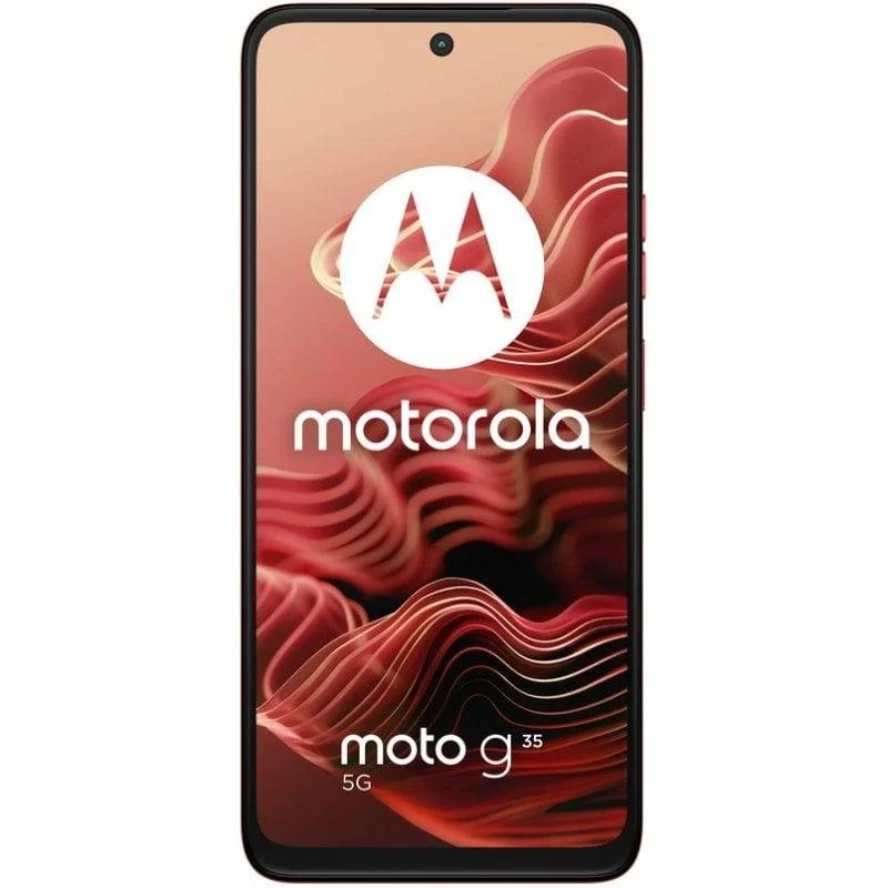 Smartphone Motorola Moto G35 8GB 256GB 5G 6.72" Rojo Oscuro - Imagen 3