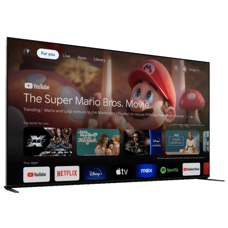 TV 75" Sony Bravia 9 K-75XR90 Mini LED QLED UltraHD 4K Clase D - Imagen 2