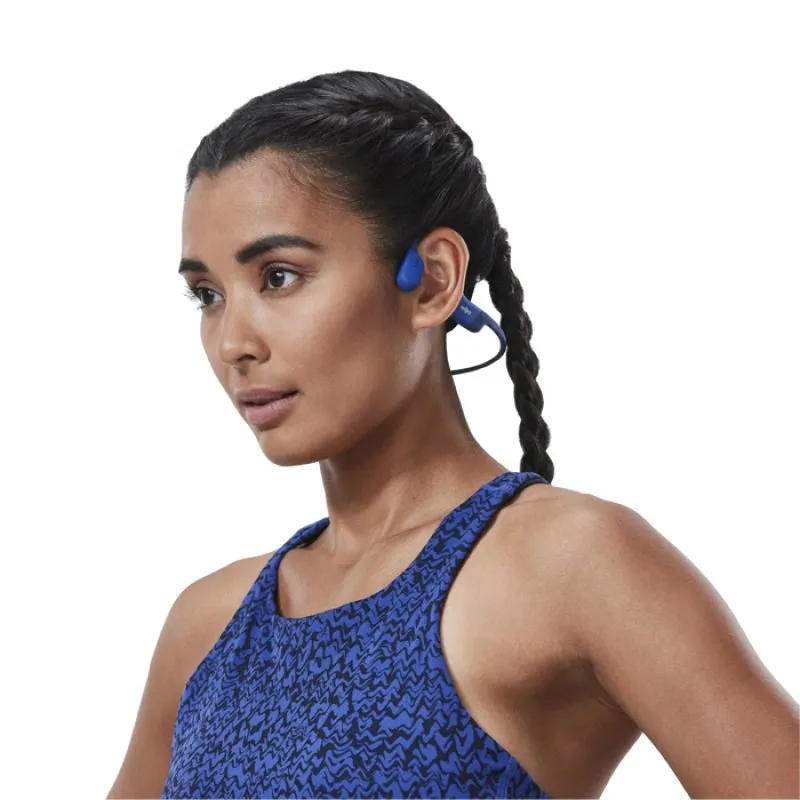 Auriculares Shokz OpenRun Black Inalámbricos Deportivos Azul - Imagen 3