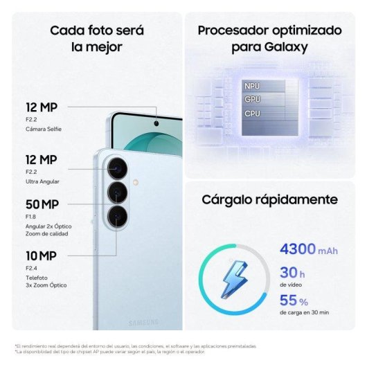 Samsung Galaxy S26 5G 12GB 256GB 6.3" en 4 Colores - Imagen 4