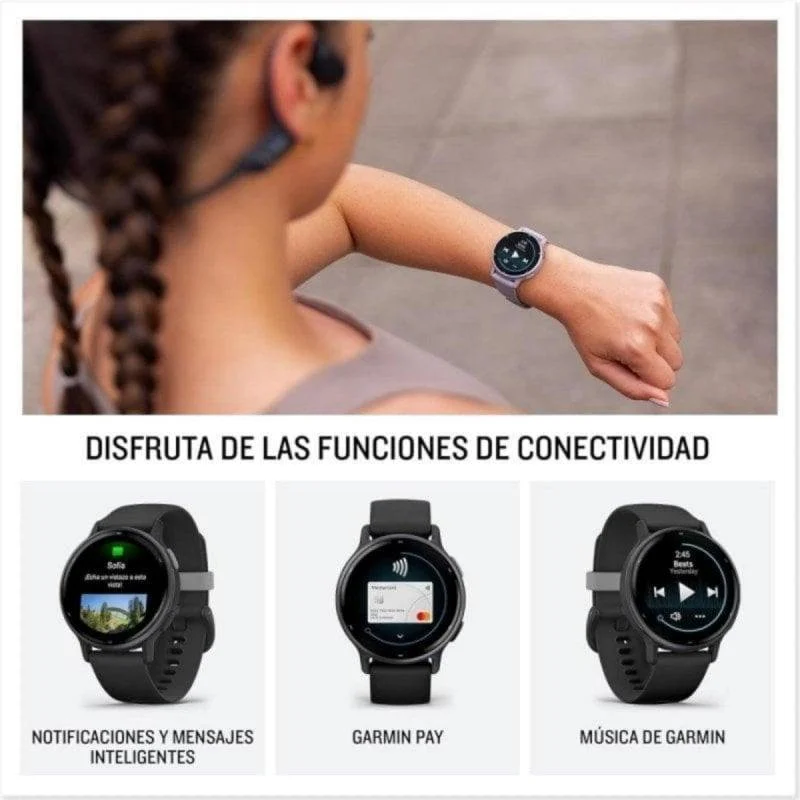 Smartwatch Garmin Vivoactive 5 4GB Negro - Imagen 2