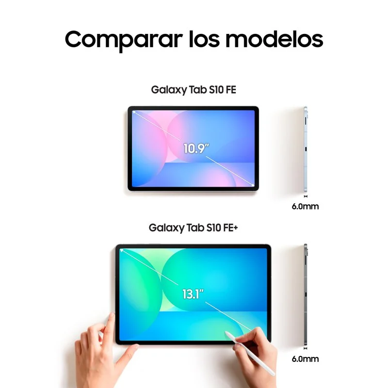 Tablet Samsung Galaxy Tab S10 FE 10.9" 12GB 256GB Wifi Gris - Imagen 3
