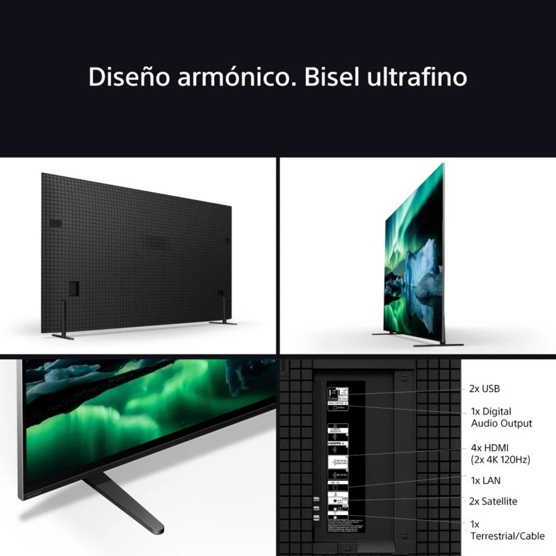 TV 55" Sony Bravia 8 K55XR80 OLED UltraHD 4K Clase F - Imagen 5