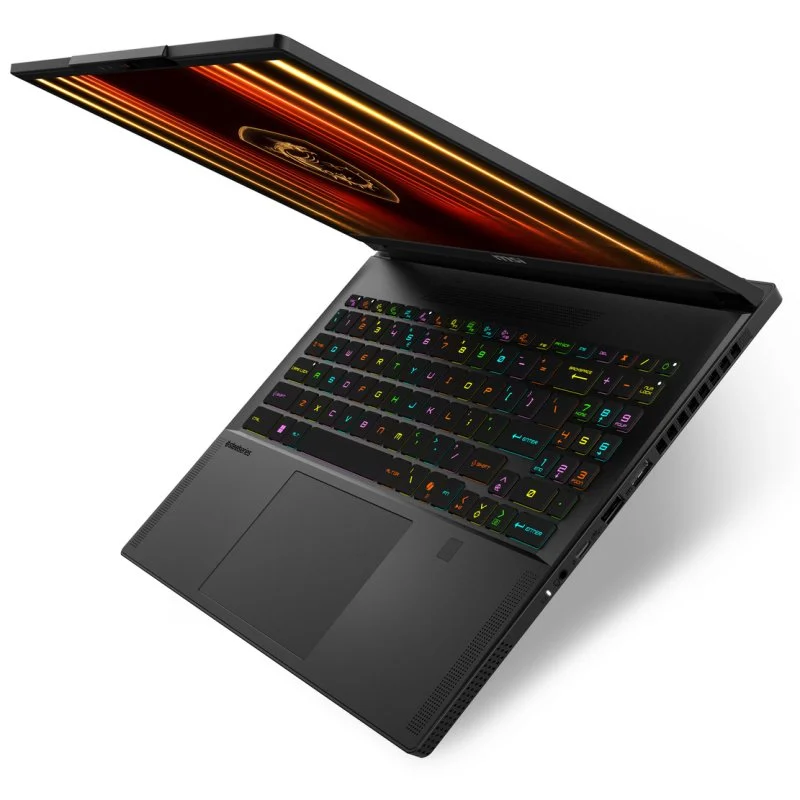 Portátil MSI Stealth A16 AI+ A3XWJG-038ES AMD Ryzen AI 9 HX 370 64GB 1TB SSD 16" Negro - Imagen 2