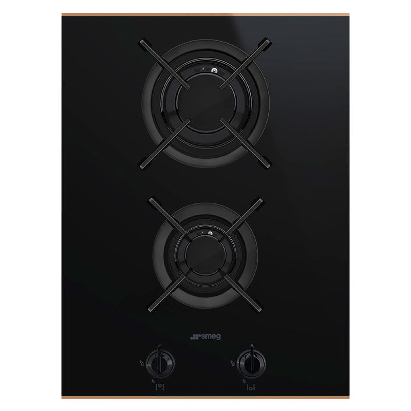Placa de Cristal Smeg E PV632CNR 2 Zonas 38cm Negro