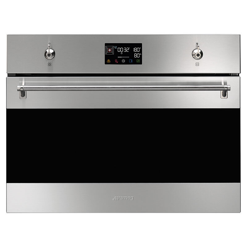Horno Multifunción Smeg E SO4302S3X 41L Clase A Inox