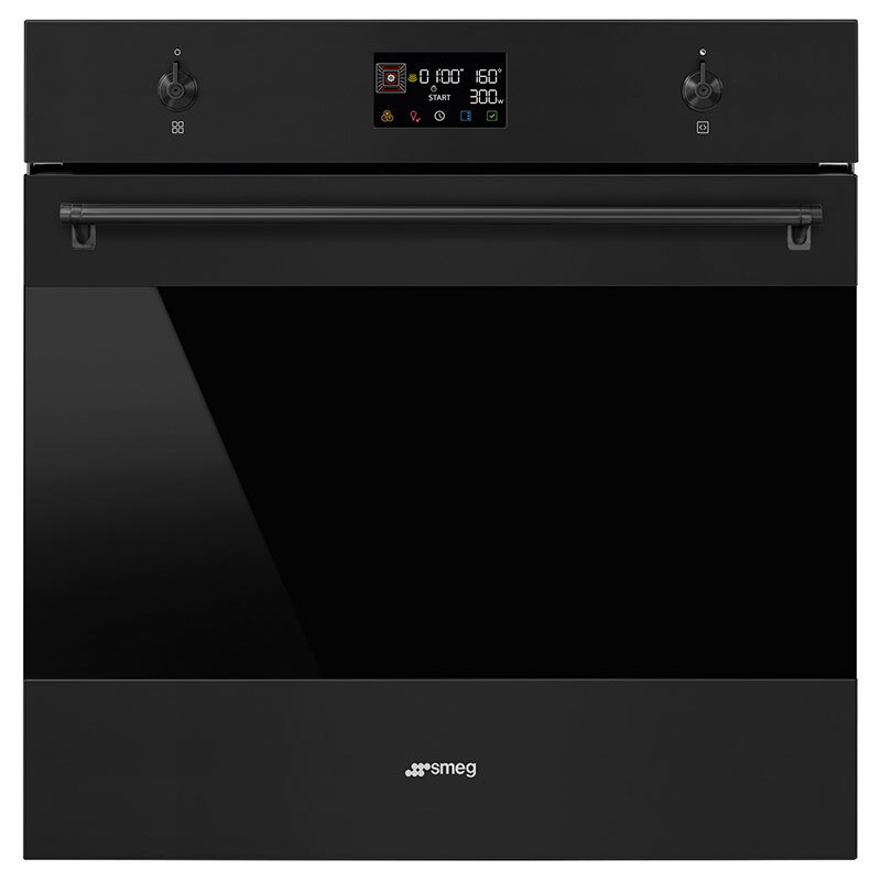 Horno Multifunción Smeg E SO6302M2N 68L Clase A Negro