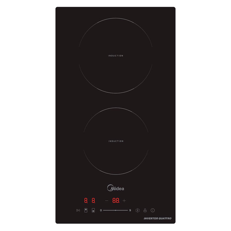 Placa de Induccion Midea MIH350D157K0 2 Zonas 30cm Negro
