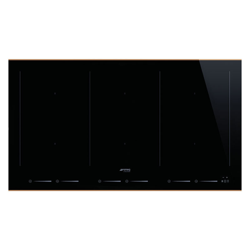 Placa de Induccion Smeg E SIM6964R 6 Zonas 90cm Negro