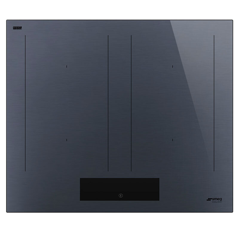 Placa de Induccion Smeg E SIM1644DG 4 Zonas 60cm Gris oscuro