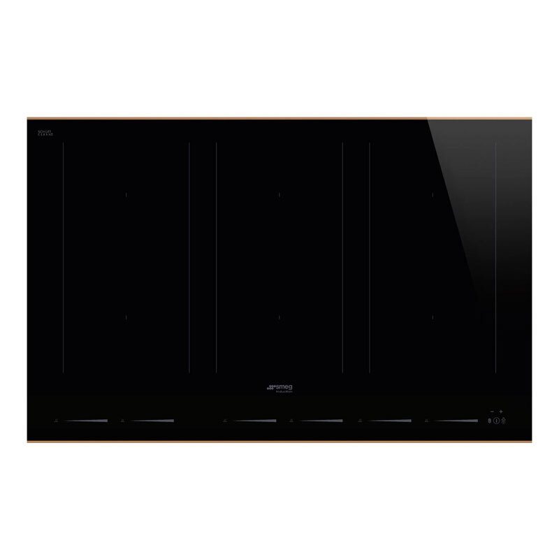 Placa de Induccion Smeg E SIM6864R 6 Zonas 80cm Negro