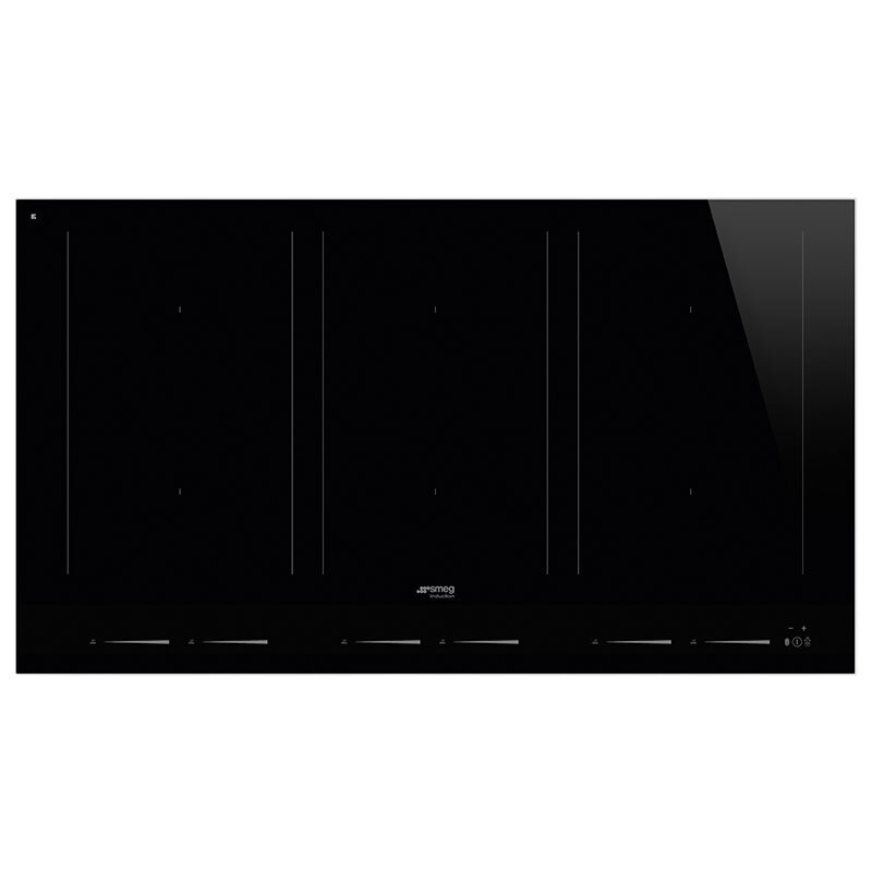 Placa de Induccion Smeg E SIM1964D 6 Zonas 90cm Negro