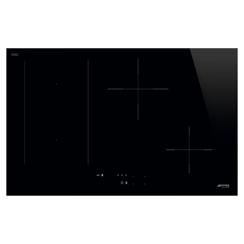 Placa de Induccion Smeg E SIM3844D 4 Zonas 80cm Negro