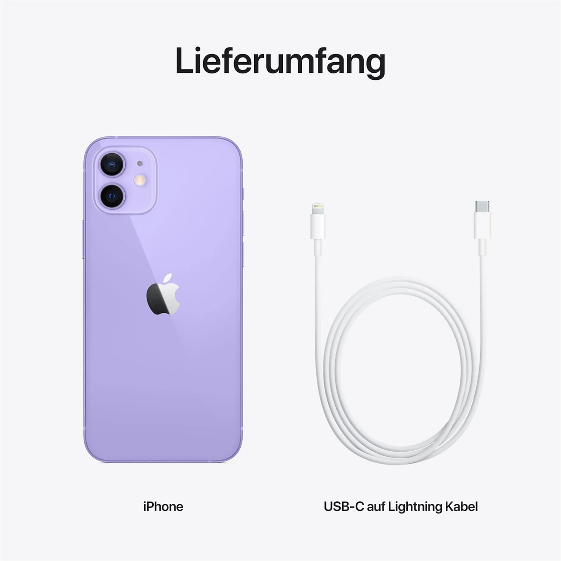 Smartphone Apple iPhone 12 4GB 64GB 5G 6.1" Morado Claro - Imagen 4