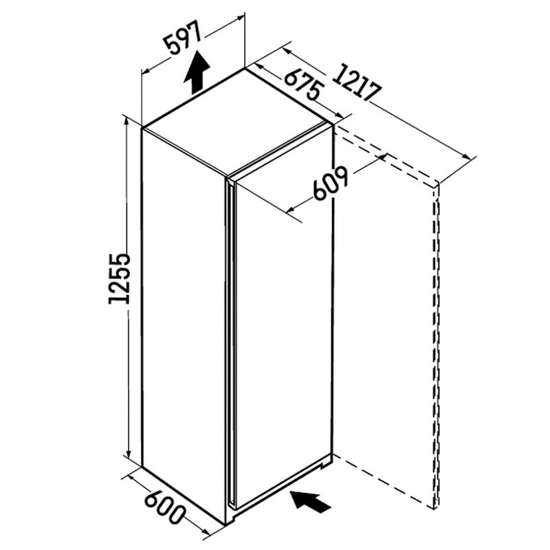 Frigorífico Cooler Liebherr Rd 4200 001 22 125.5cm 247L Clase D Blanco - Imagen 2