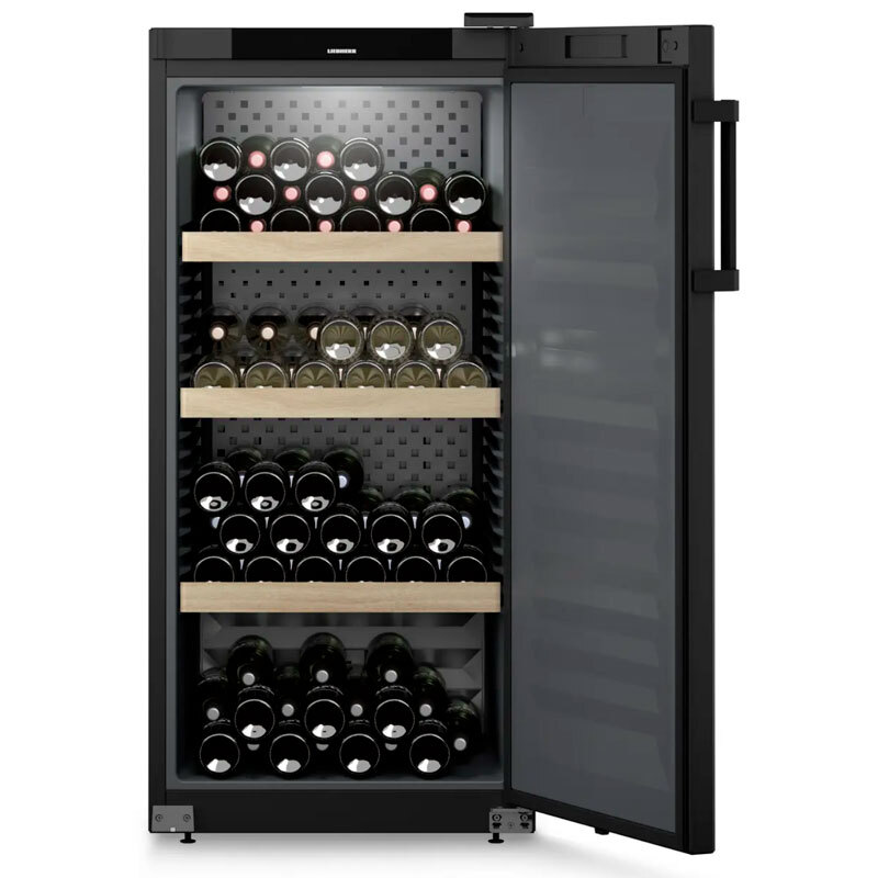 Vinoteca Liebherr WSbl 4201 001 20 141 Botellas Clase D Negro - Imagen 3