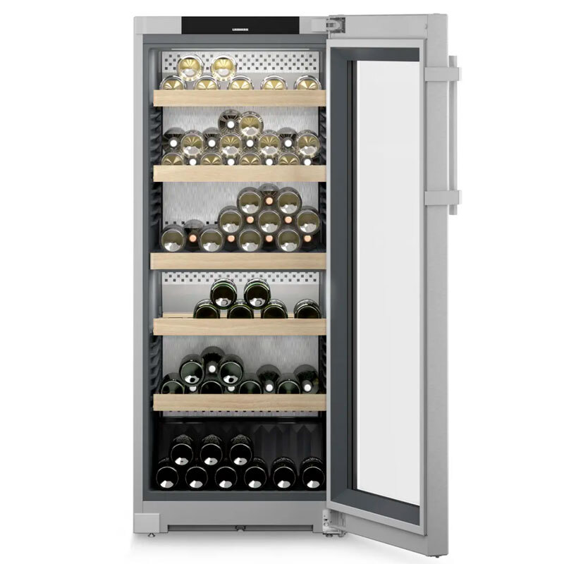 Vinoteca Liebherr WPsd 4652 001 20 107 Botellas Clase F Inox - Imagen 3