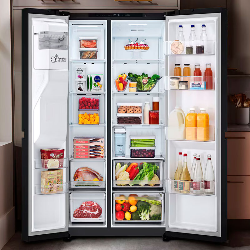 Frigorífico Americano LG GSLC41EPPE 179cm 641L Clase E Negro - Imagen 3