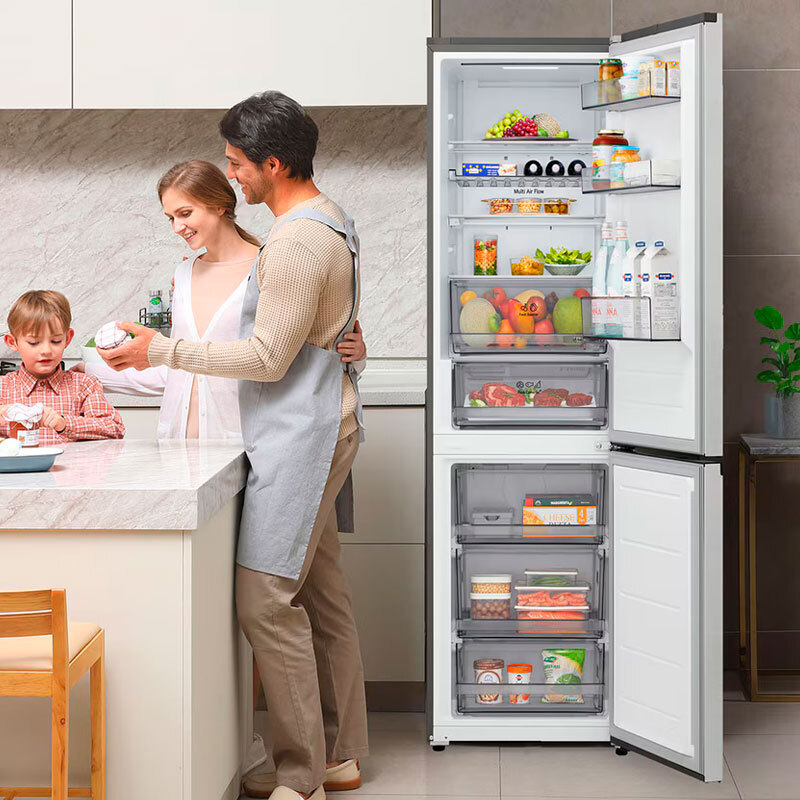 Frigorífico Combi LG GBBS312APY 186cm 333L Clase A Inox - Imagen 3