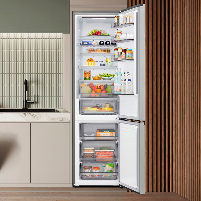 Frigorífico Combi LG GBBS322BPY 203cm 375L Clase B Inox - Imagen 3