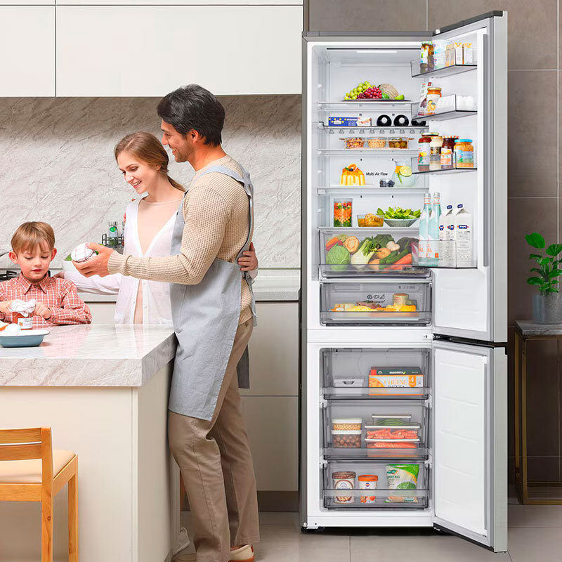 Frigorífico Combi LG GBBS524CPY 203cm 375L Clase C Inox - Imagen 3