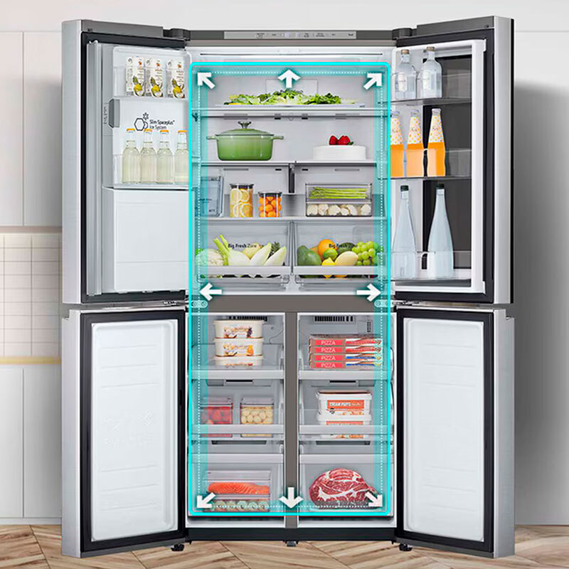 Frigorífico Americano LG GMG861MBAE 178.7cm 508L Clase E Inox - Imagen 3