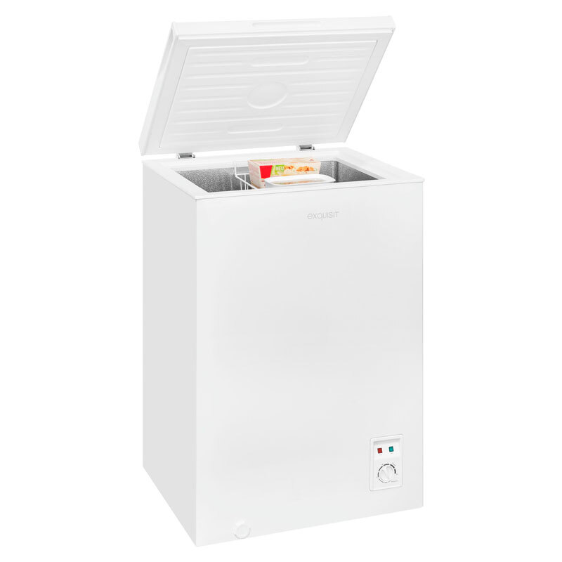 Arcon Congelador Exquisit GT100-050E 83.5cm 99L Clase E Blanco - Imagen 2