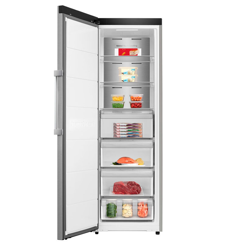 Congelador Hisense FT3K310SAIE1 185.6cm 312L Clase E Inox - Imagen 3