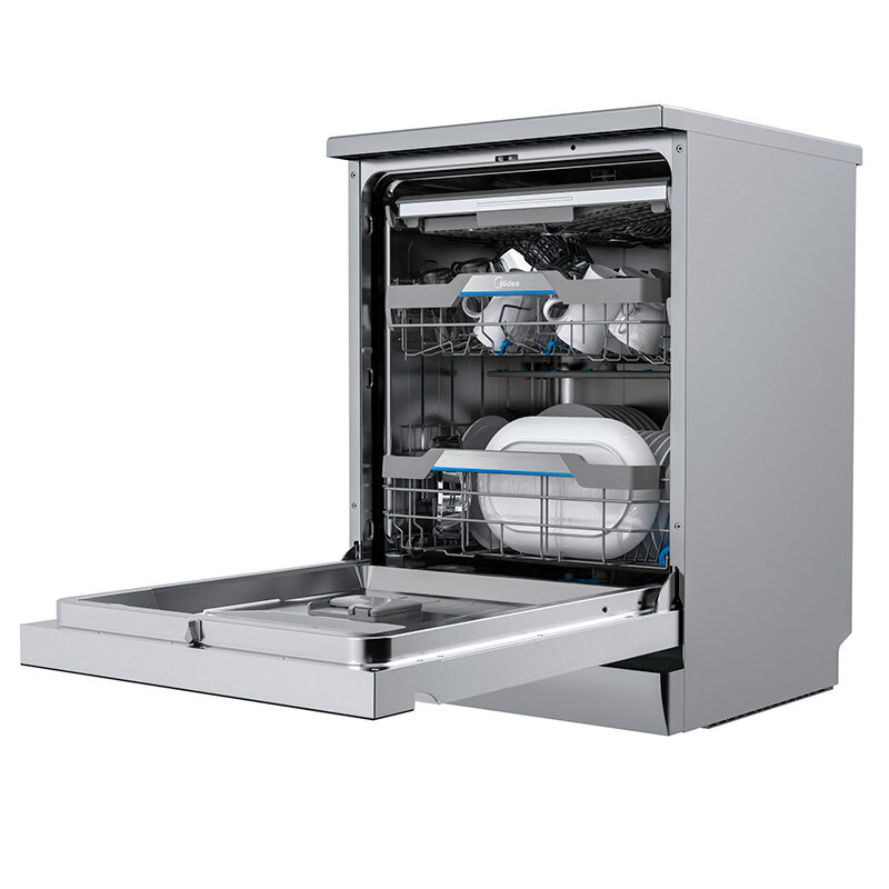 Lavavajillas Midea MDWEF1433DSS-WA 14 Cubiertos 60cm Clase A Inox - Imagen 3