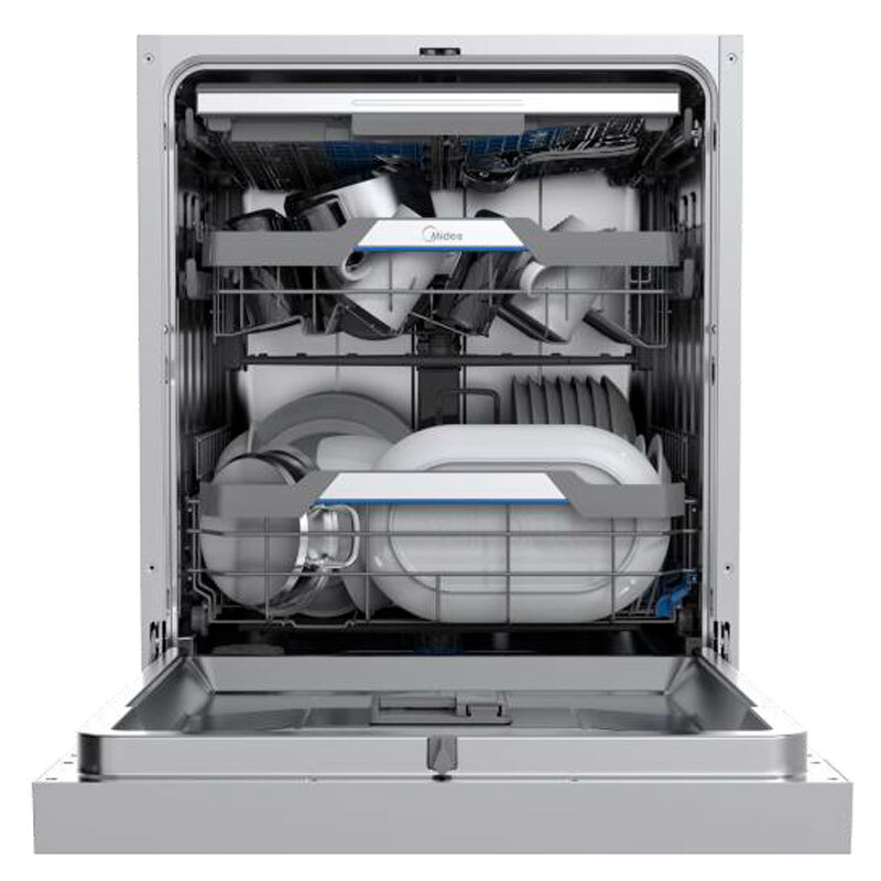 Lavavajillas Midea MDWEF1433DW-WA 14 Cubiertos 60cm Clase A Blanco - Imagen 3
