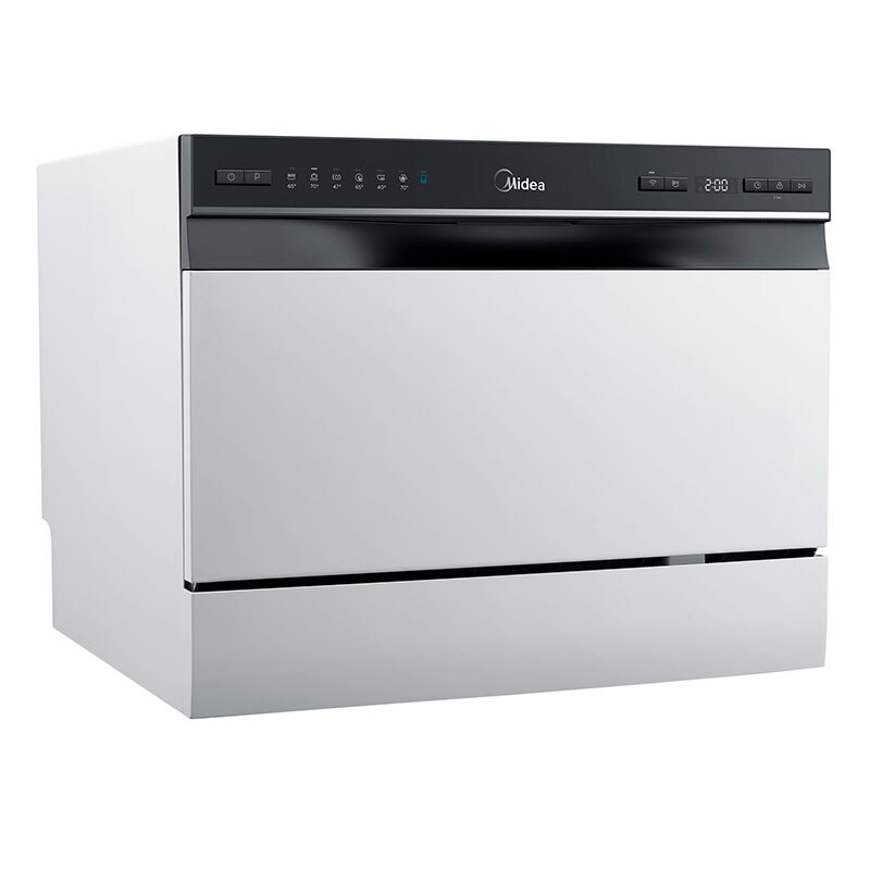 Lavavajillas Midea MTD55S400W - GR 6 cubiertos 43cm Clase F Blanco - Imagen 3