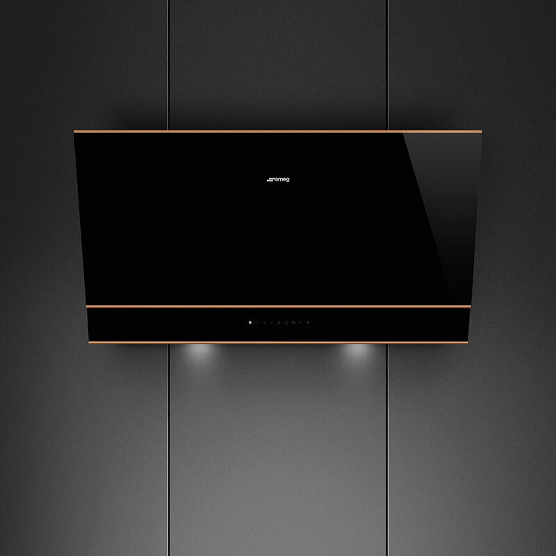 Campana Smeg E KV694R Clase A+ Negro 90cm - Imagen 3